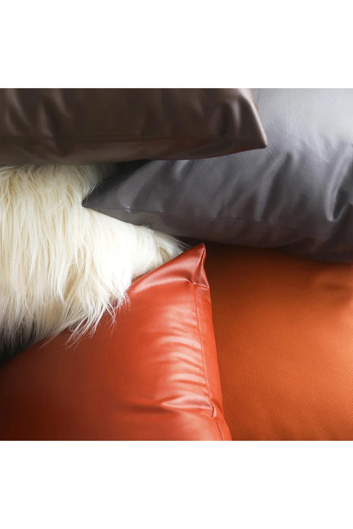Lisslune | Leather Nordic Pillowcase