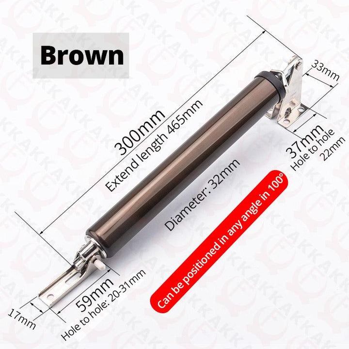 Lisslune | Pneumatic automatic door closer - Adjustable, quiet and durable aluminum design