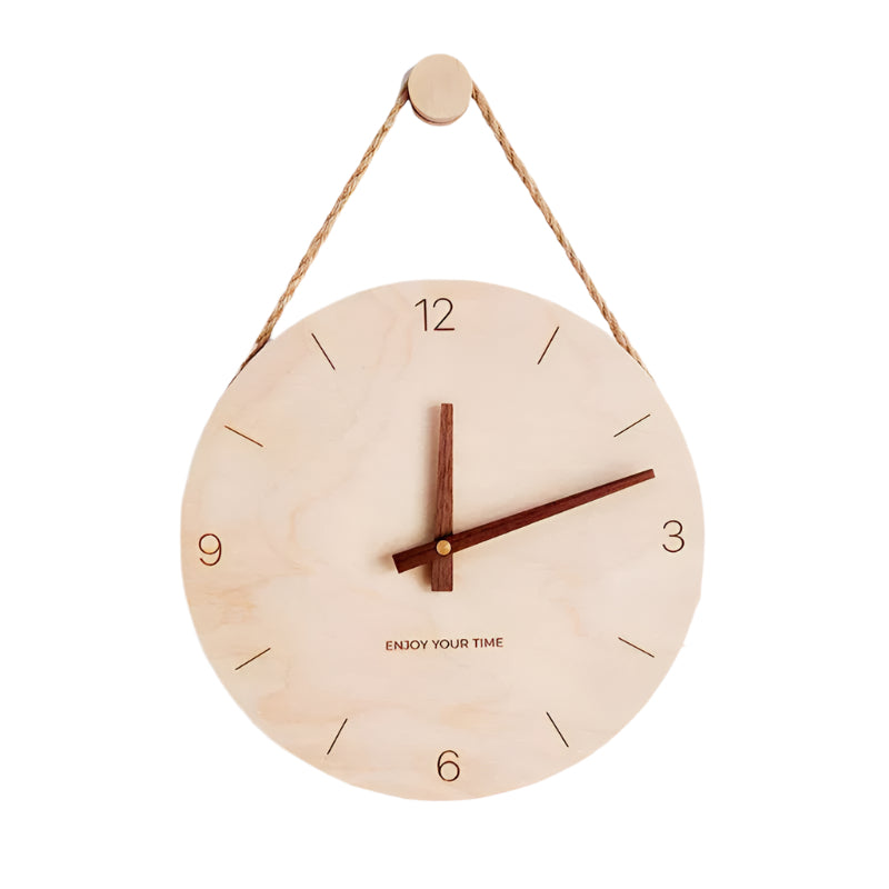 Lisslune | WoodHush Minimalistic Wall Clock