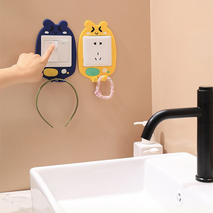 Lisslune | 3D Luminous Cartoon Hook Outlet Sticker