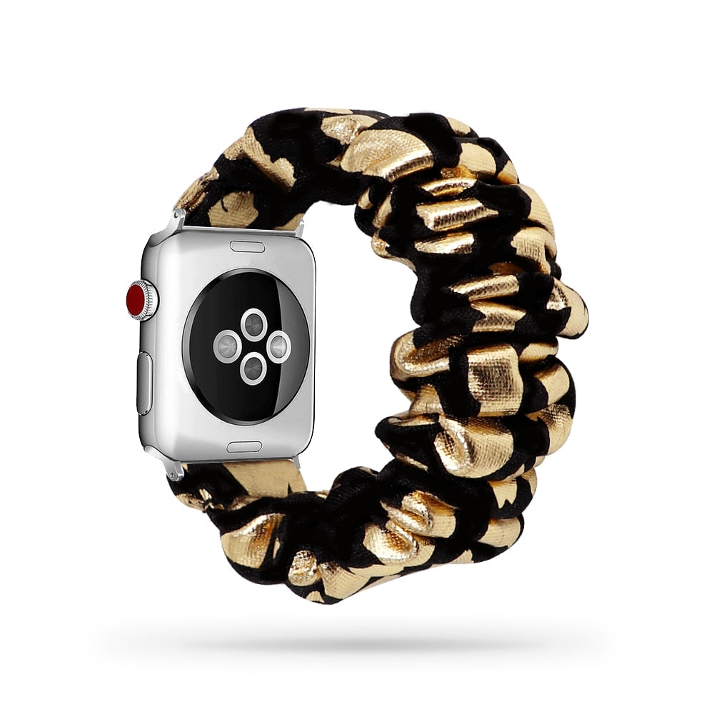 Lisslune | ELASTIC Apple Watch BAND IN HAIR TIE STYLE