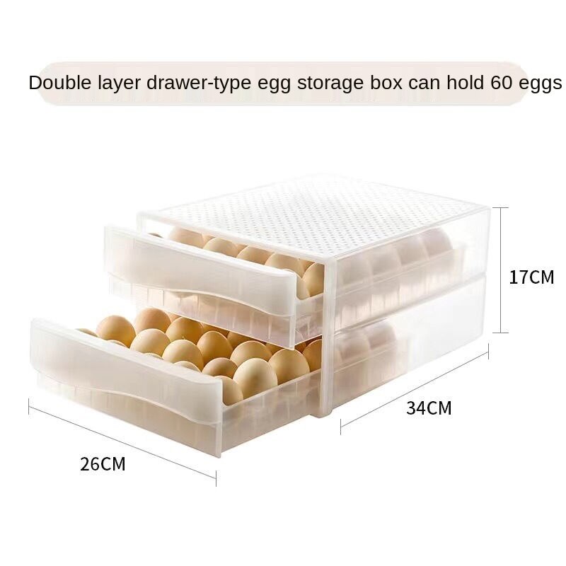 Lisslune | Smart Organizer Egg Storage Container