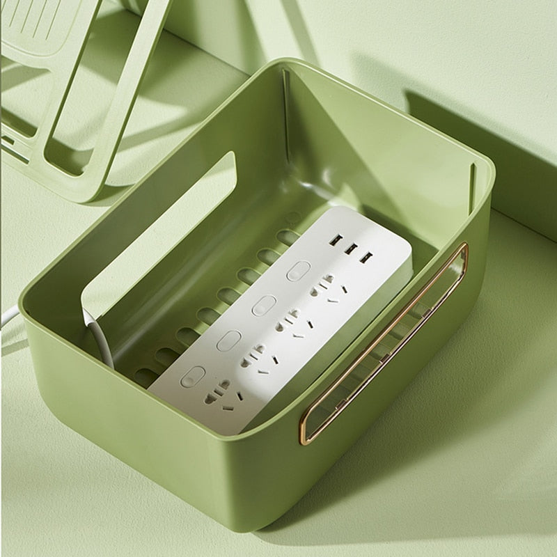 Lisslune | Nordic Stackable Modem Holder Cable Organizer