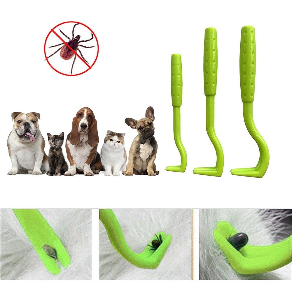 Lisslune | Tick removal tweezers tick hooks without pinch risk (Set of 3)