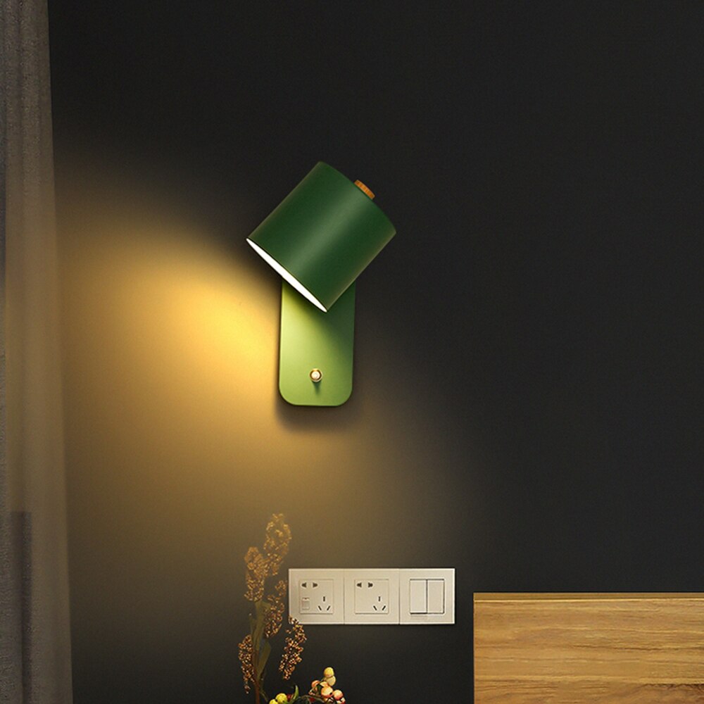 Lisslune | Frendor - Modern LED Wall Lamps with Switch Indoor Home Decor Lighting