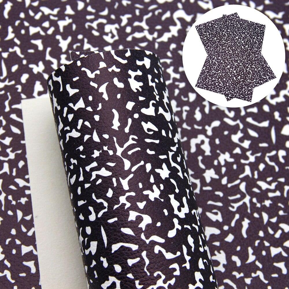 Lisslune | Chic Polka Dot Synthetic Leather Crafting Fabric