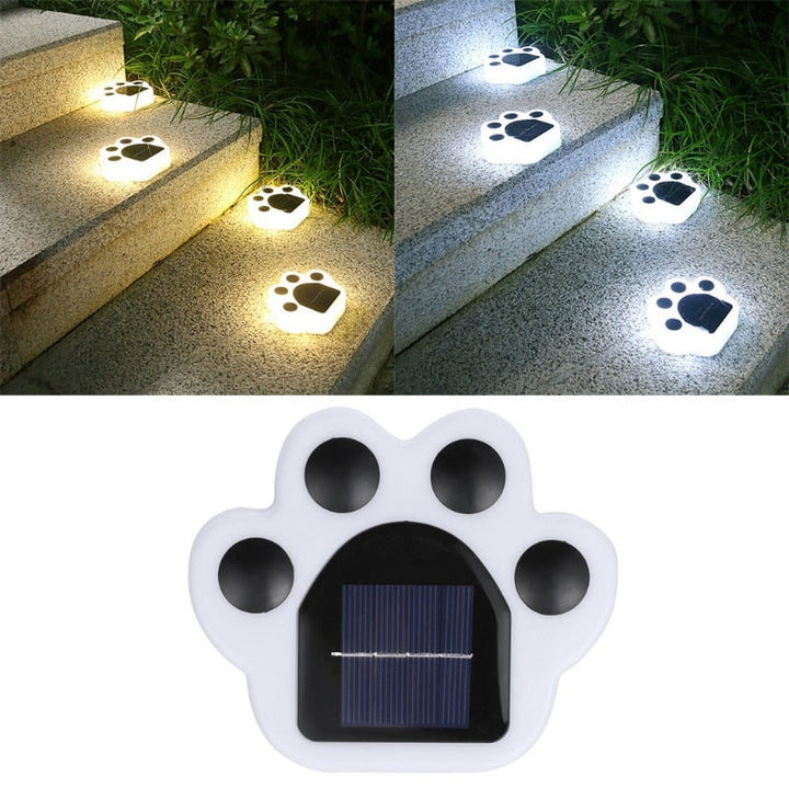 Lisslune | Cat Paw Solar Powered Outdoor Floor Lamps