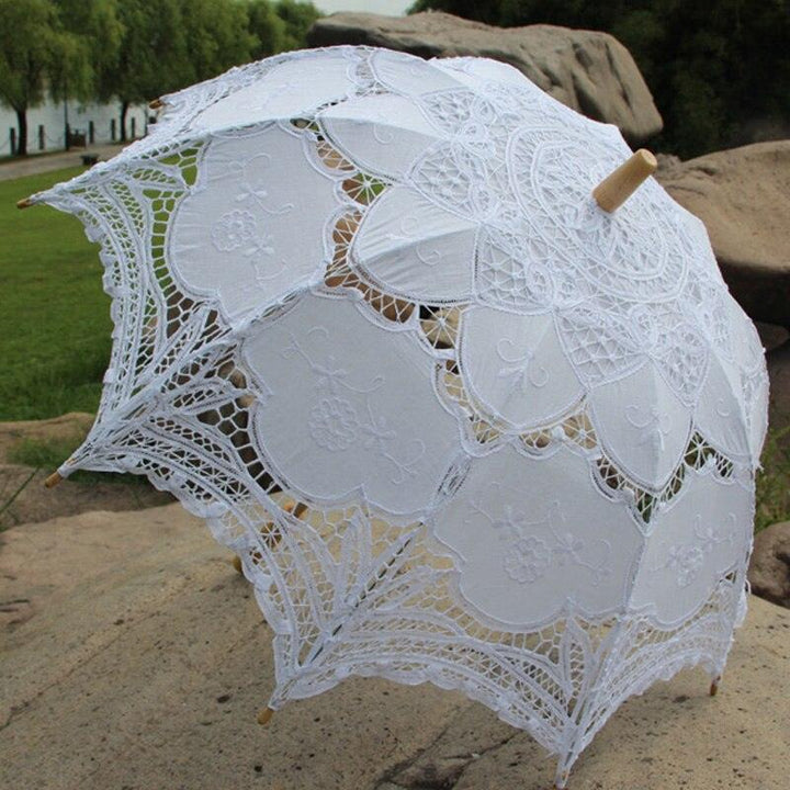 Lisslune | Chic Victorian Lace Sunshade: Timeless Elegance for Events and Photography