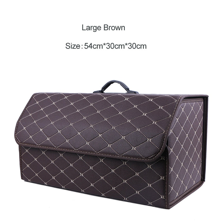 Lisslune | Leather trunk organizer