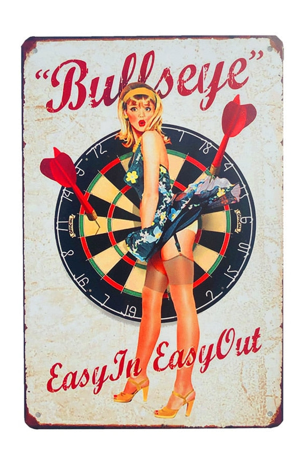 Lisslune | Service Girl Vintage Poster