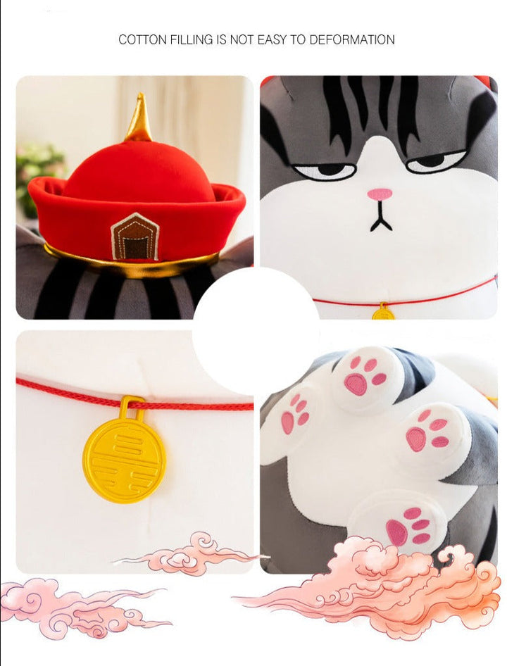 Lisslune | Moody Cat Soft Cuddly Plush Pillow