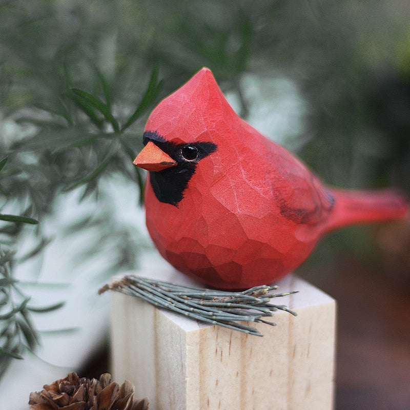 Lisslune | NordicFeathers - Elegant Wooden Bird Figurines