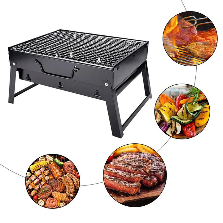 Lisslune | Compact Travel BBQ Grill for Outdoor Cooking Adventures