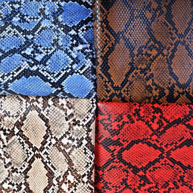 Lisslune | Synthetic snake skin leather craft fabric - Elevate your creations!