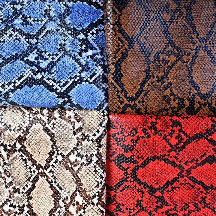 Lisslune | Snake Print PU Leather - Luxe Crafting Sheet