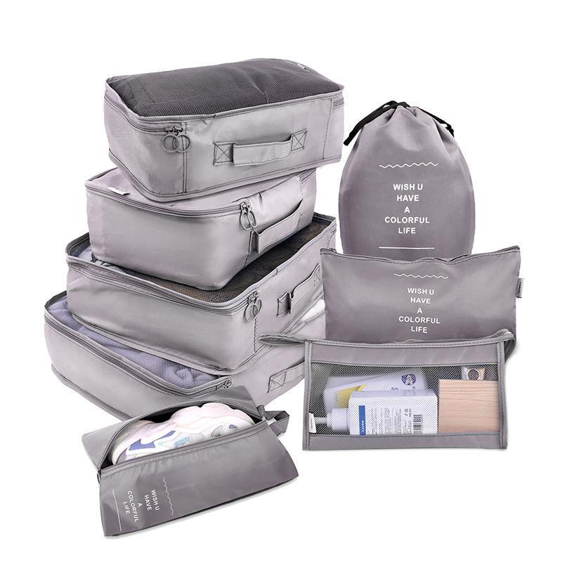 Lisslune | Travel Smart: versatile 8/6/1-piece organizer set for effortless packing