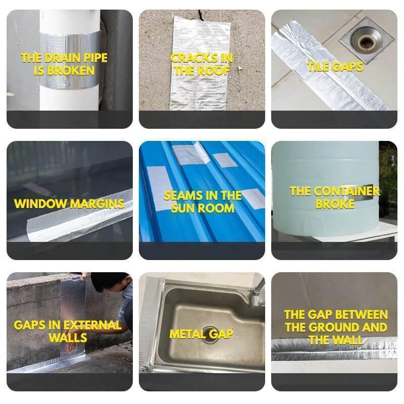 Lisslune | Ultimate All-Weather Butyl Rubber Leak Repair Tape: Your Reliable Repair Solution