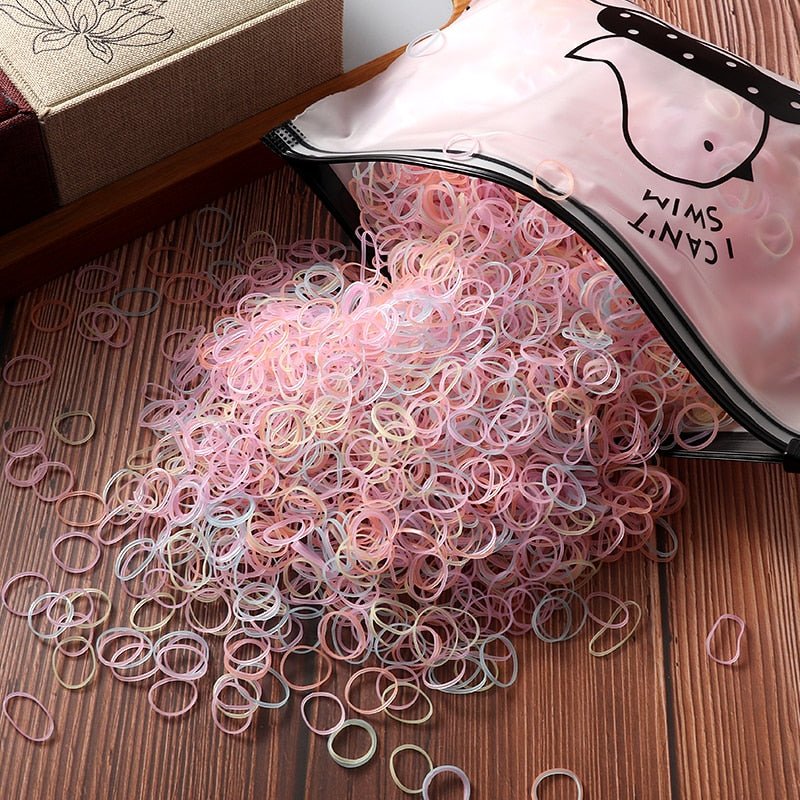 Lisslune | Mini hair bands for toddlers (1000 pieces)
