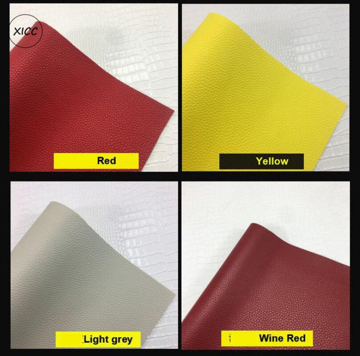 Lisslune | Vibrant DIY Leather Patch Set for Furniture and Car Refresh