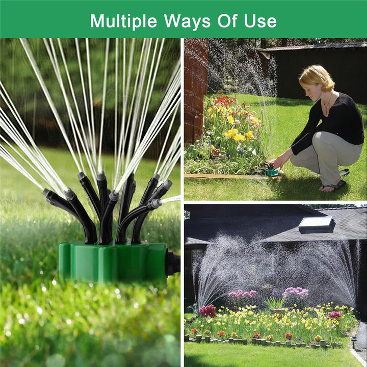 Lisslune | Foldable Pipe Garden Water Sprinkler System