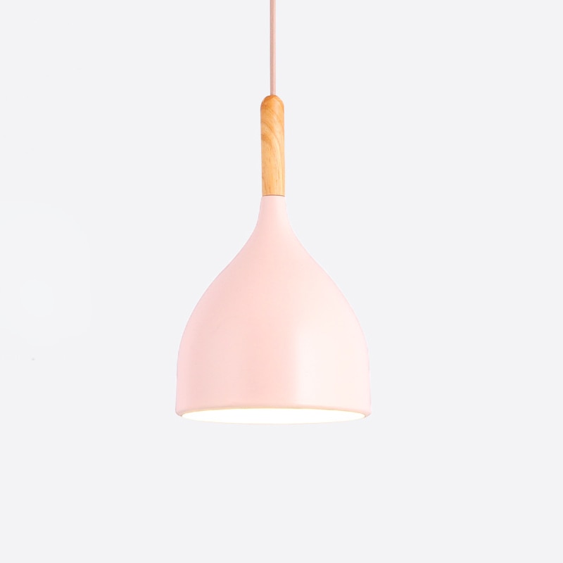Lisslune | Talon - Modern Drop-Shaped Wooden Pendant Light Scandinavian Ceiling Light