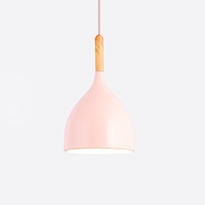 Lisslune | Talon - Modern Drop-Shaped Wooden Pendant Light Scandinavian Ceiling Light