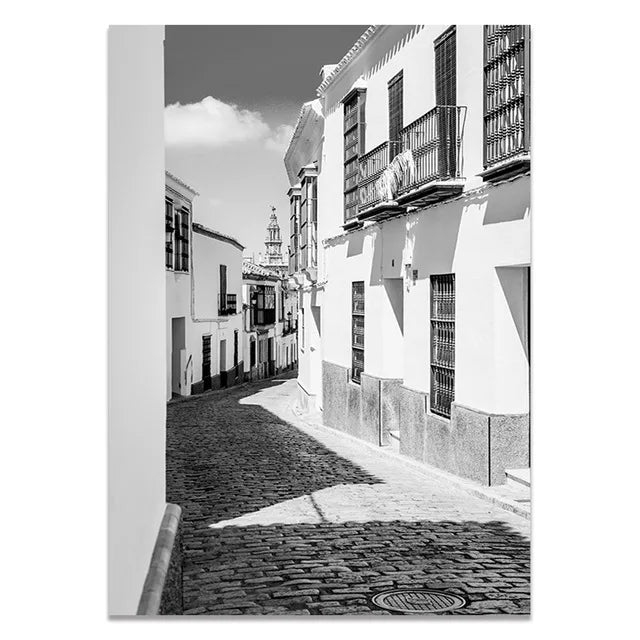Lisslune | Street Canvas Poster