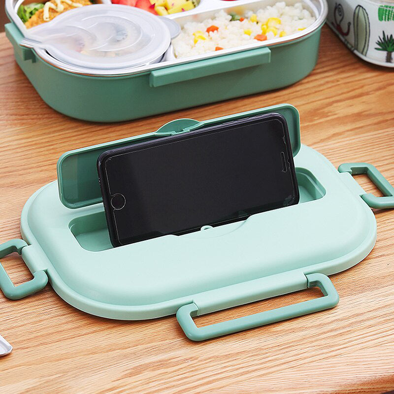 Lisslune | Stainless Steel Multiple Compartment Children's Lunchbox