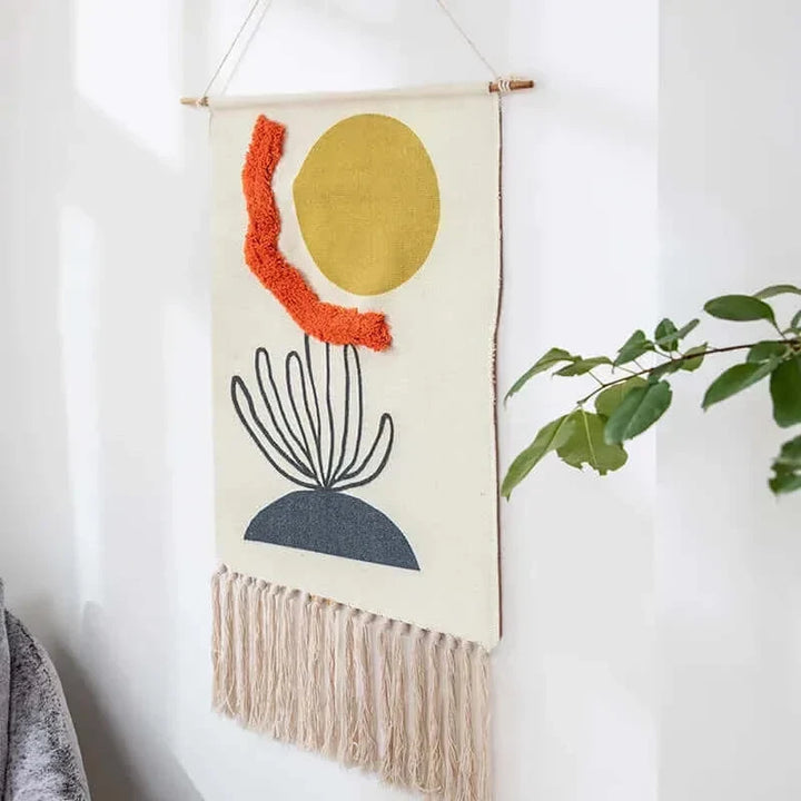 Lisslune | Macrame Hanging Cotton Rug