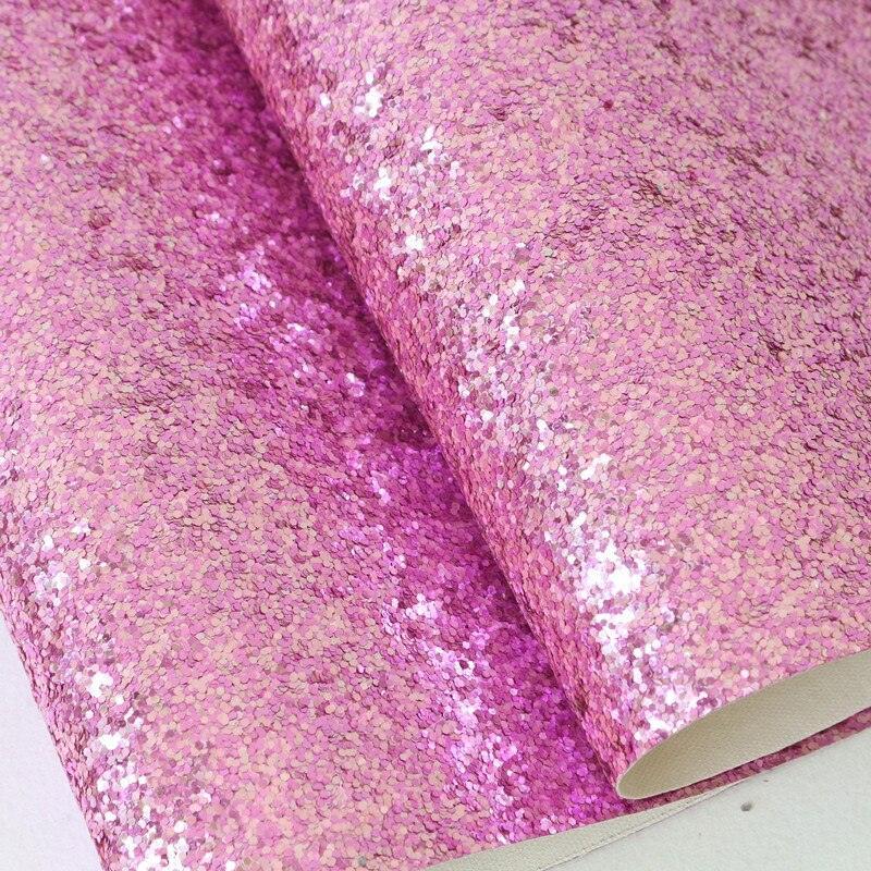 Lisslune | Shimmering 3D Glitter Fabric Sheets - Creative DIY Craft Set with Bright Colors