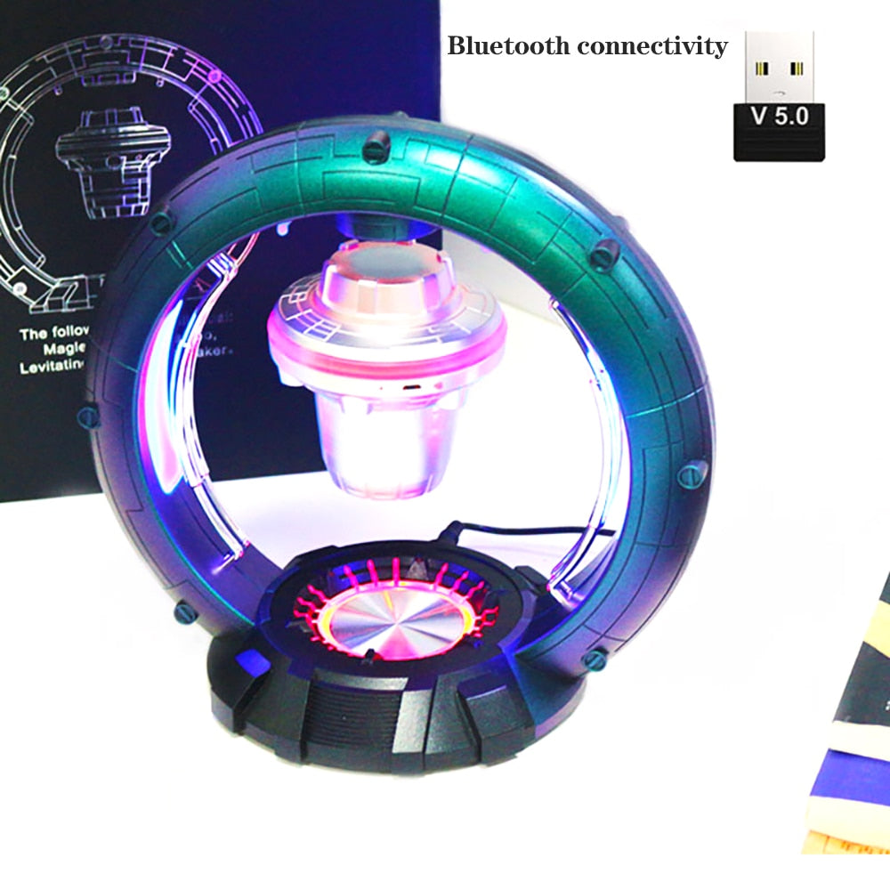 Lisslune | Magnetic Levitating Spacecraft Speaker Night Lamp