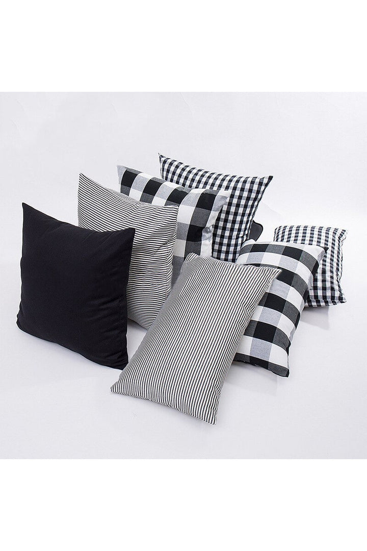 Lisslune | Country house plaid cushion covers