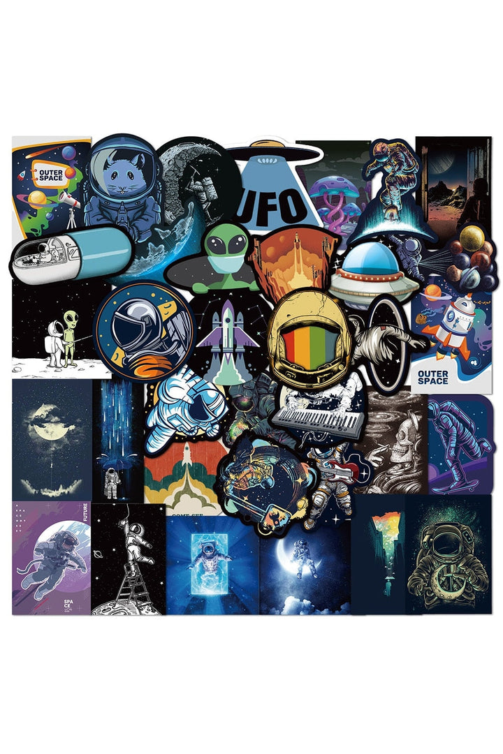 Lisslune | Space theme sticker