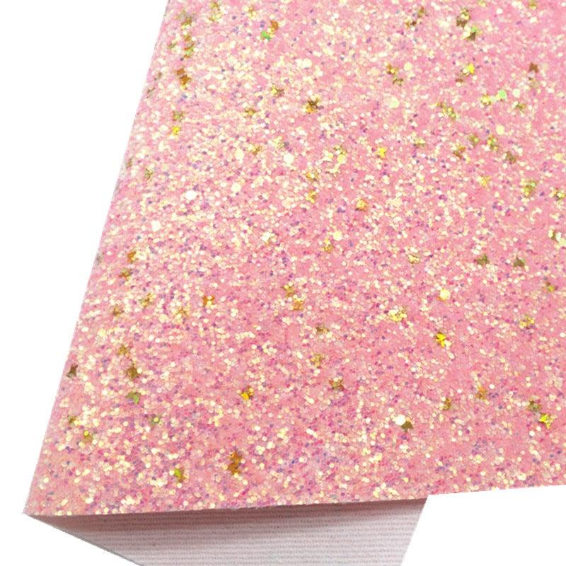 Lisslune | Shining Golden Heart & Daisy Synthetic Leather Crafting Sheets - Premium Quality for Creative Efforts