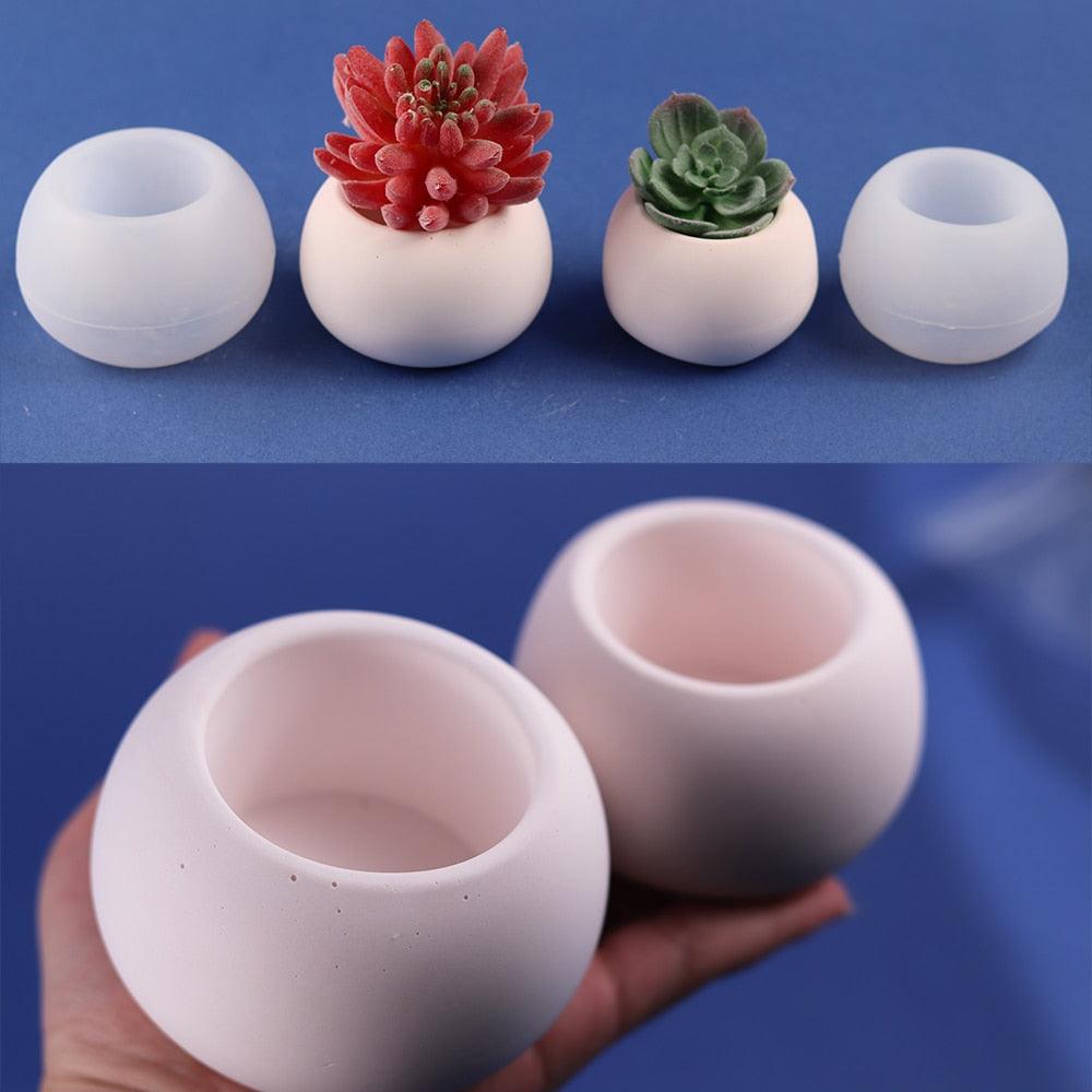 Lisslune | Creative Circular Silicone Mould Kit for Home and Garden Projects