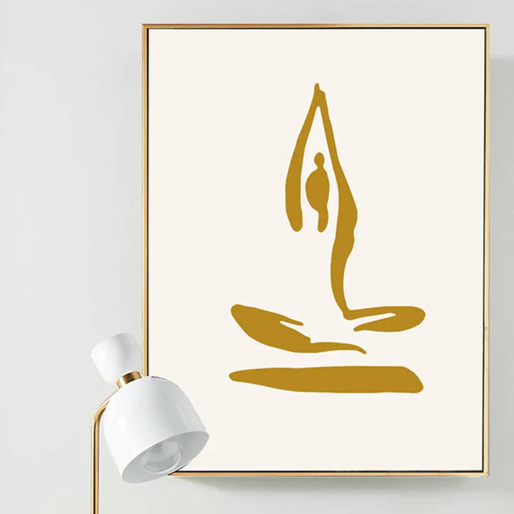 Lisslune | Silhouette Canvas Poster