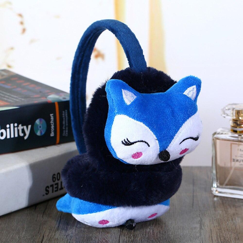 Lisslune | Adjustable Fox Plush Earmuffs for Kids