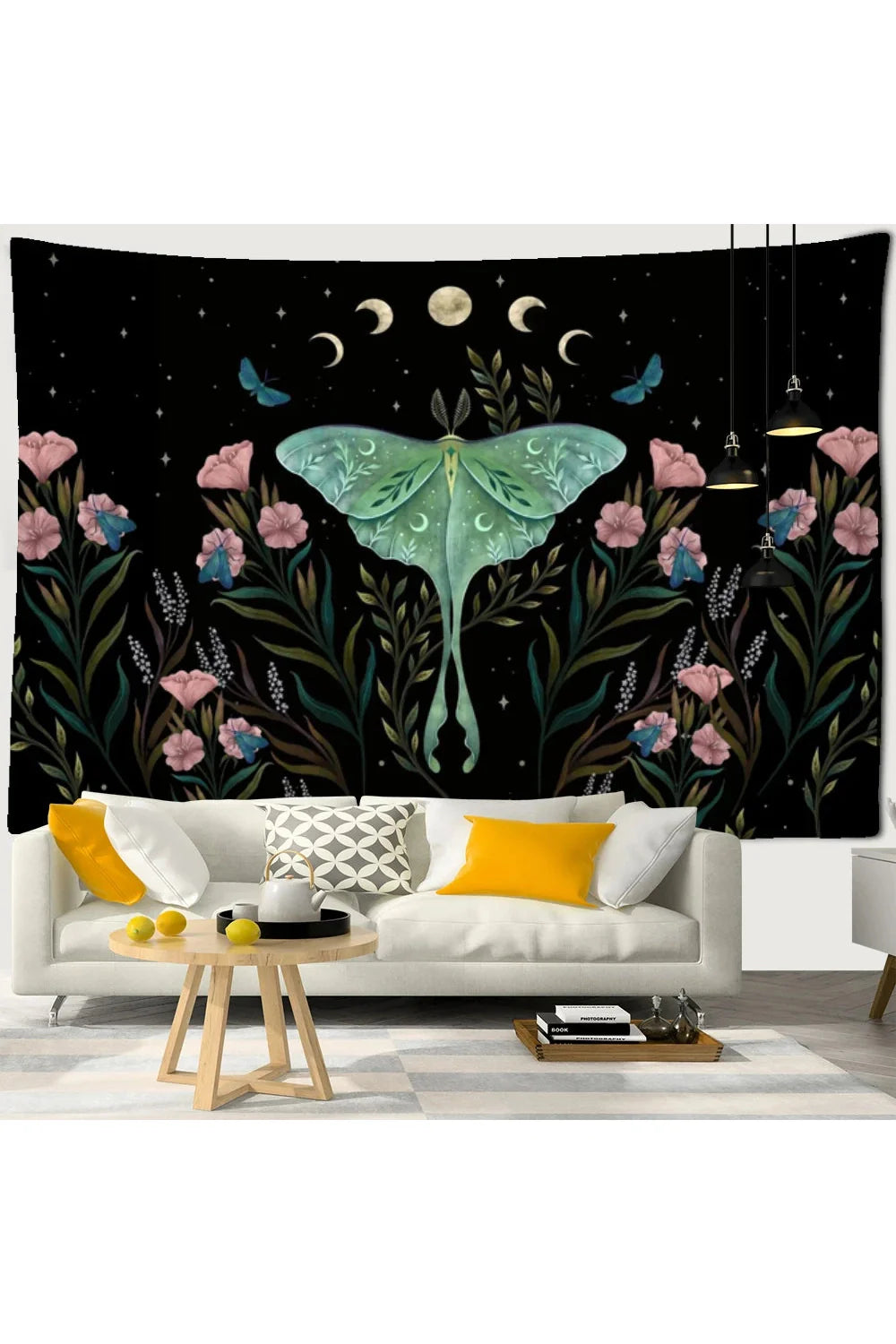 Lisslune | Phasen Floral Tapestry