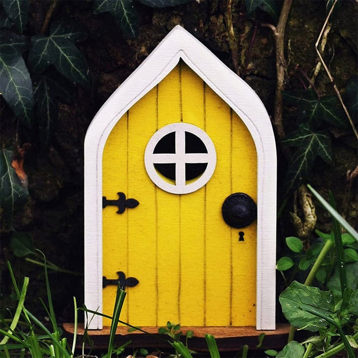 Lisslune | Miniature Elf Fairy & Gnome Door Garden Tree Decoration
