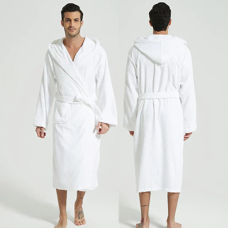 Lisslune | SpaLux – Cotton bathrobe with hood