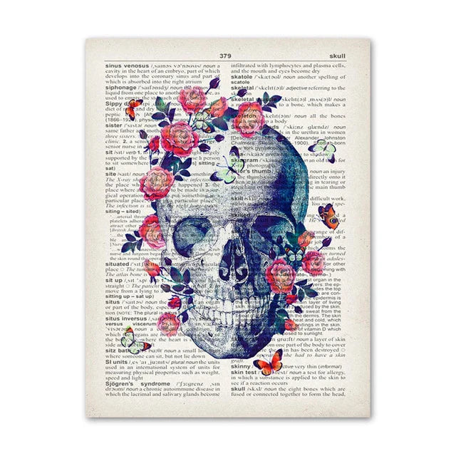 Lisslune | Anatomy Canvas Poster