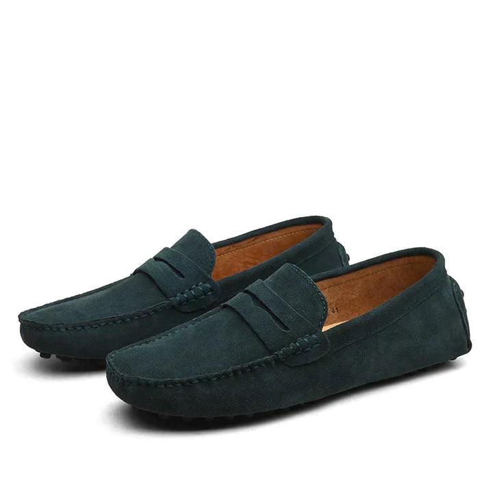 Lisslune | Suede Slippers in Italian Style