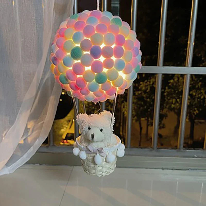 Lisslune | DIY Hot Air Balloon-Shape Flying Animals Night Lamp