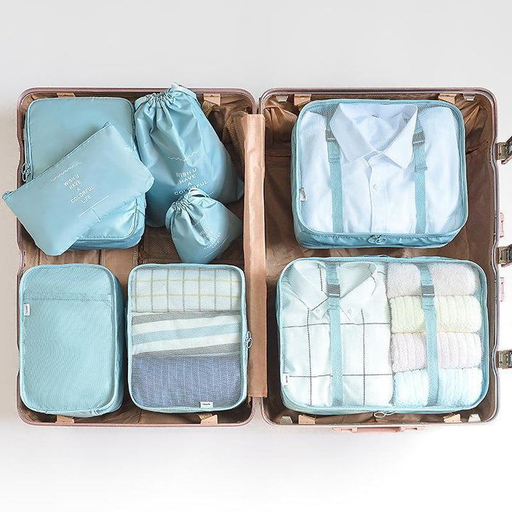 Lisslune | Travel Smart: versatile 8/6/1-piece organizer set for effortless packing
