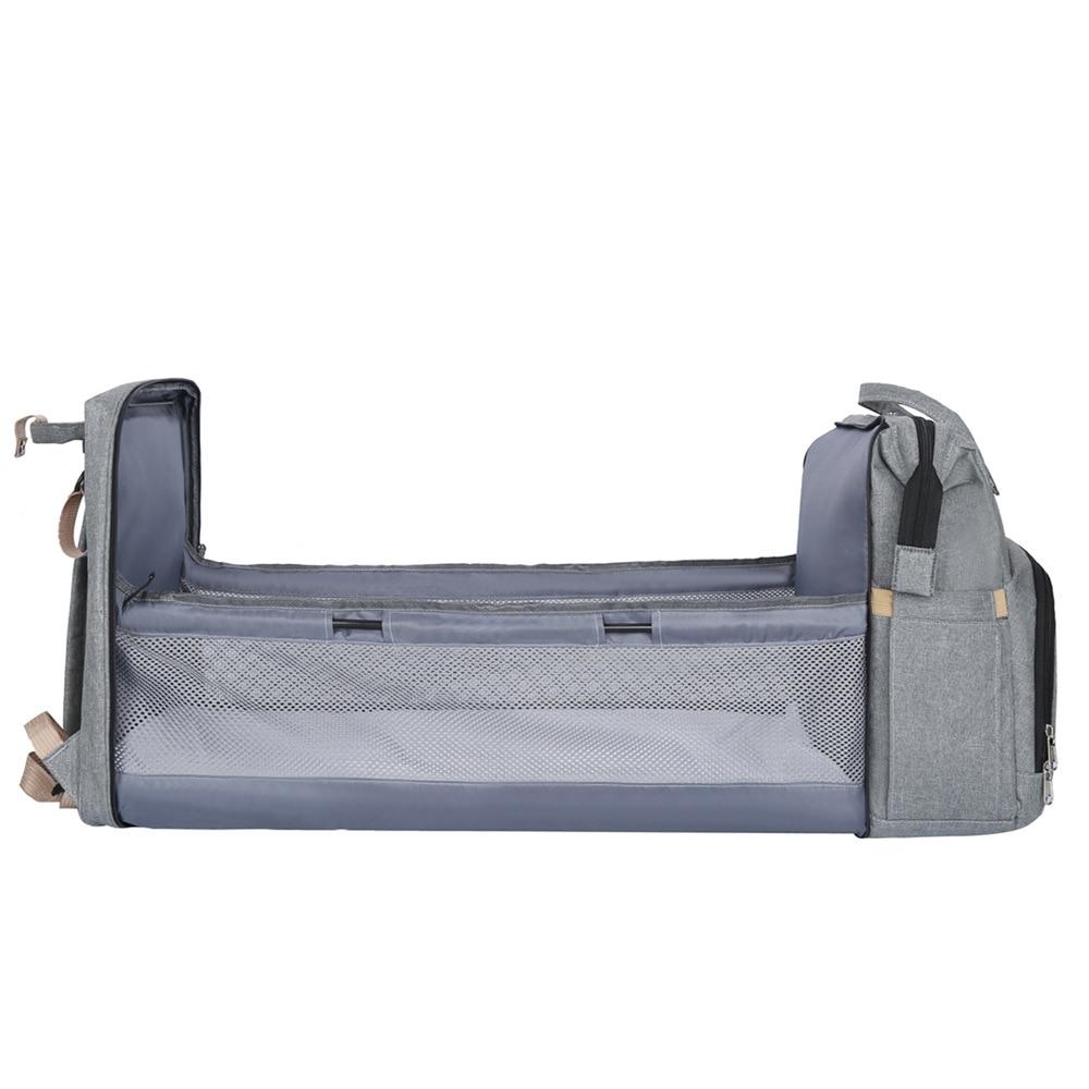 Lisslune | Multifunctional diaper bag with bed function