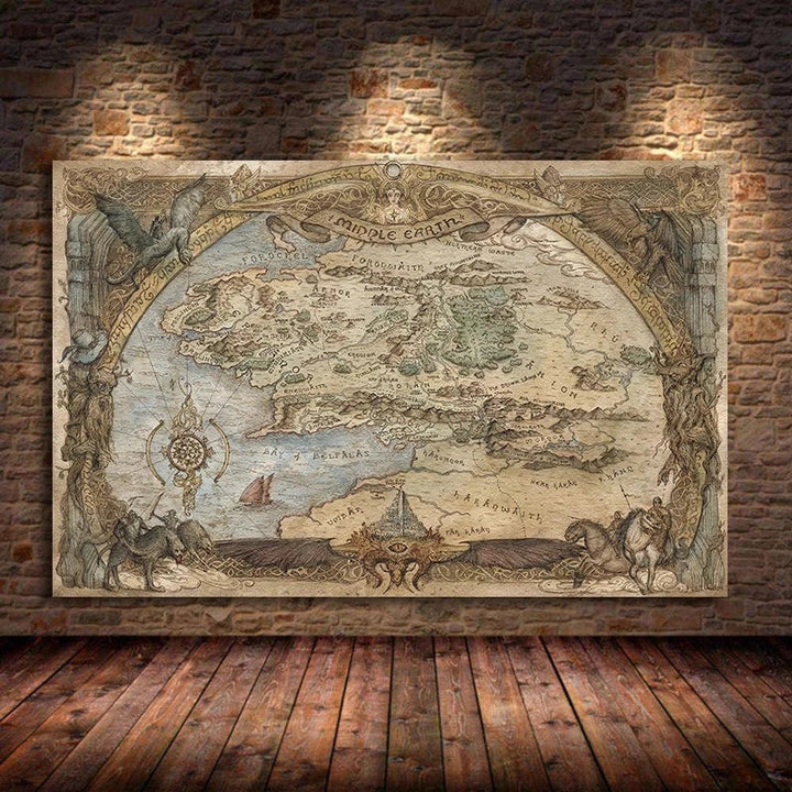Lisslune | Card Canvas Poster