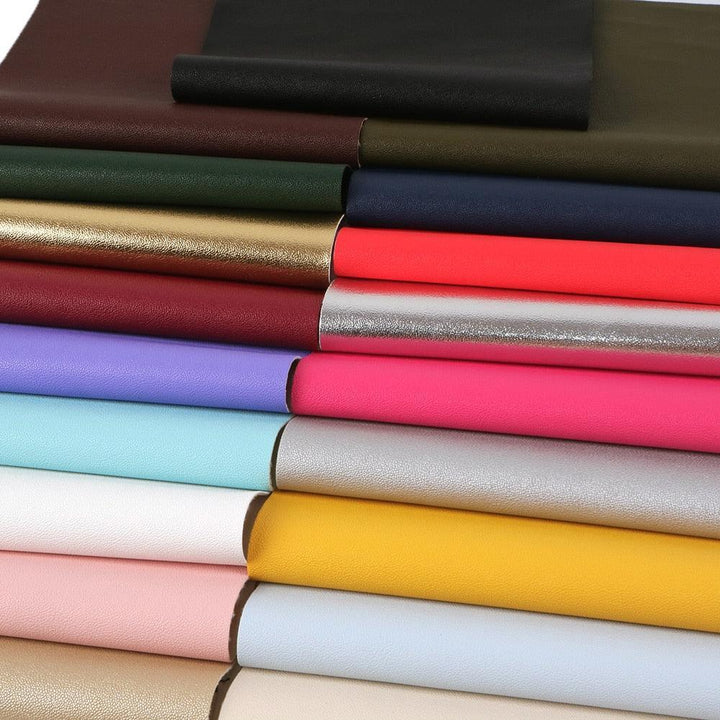 Lisslune | Elegant black textured synthetic leather for the production of high-quality bows