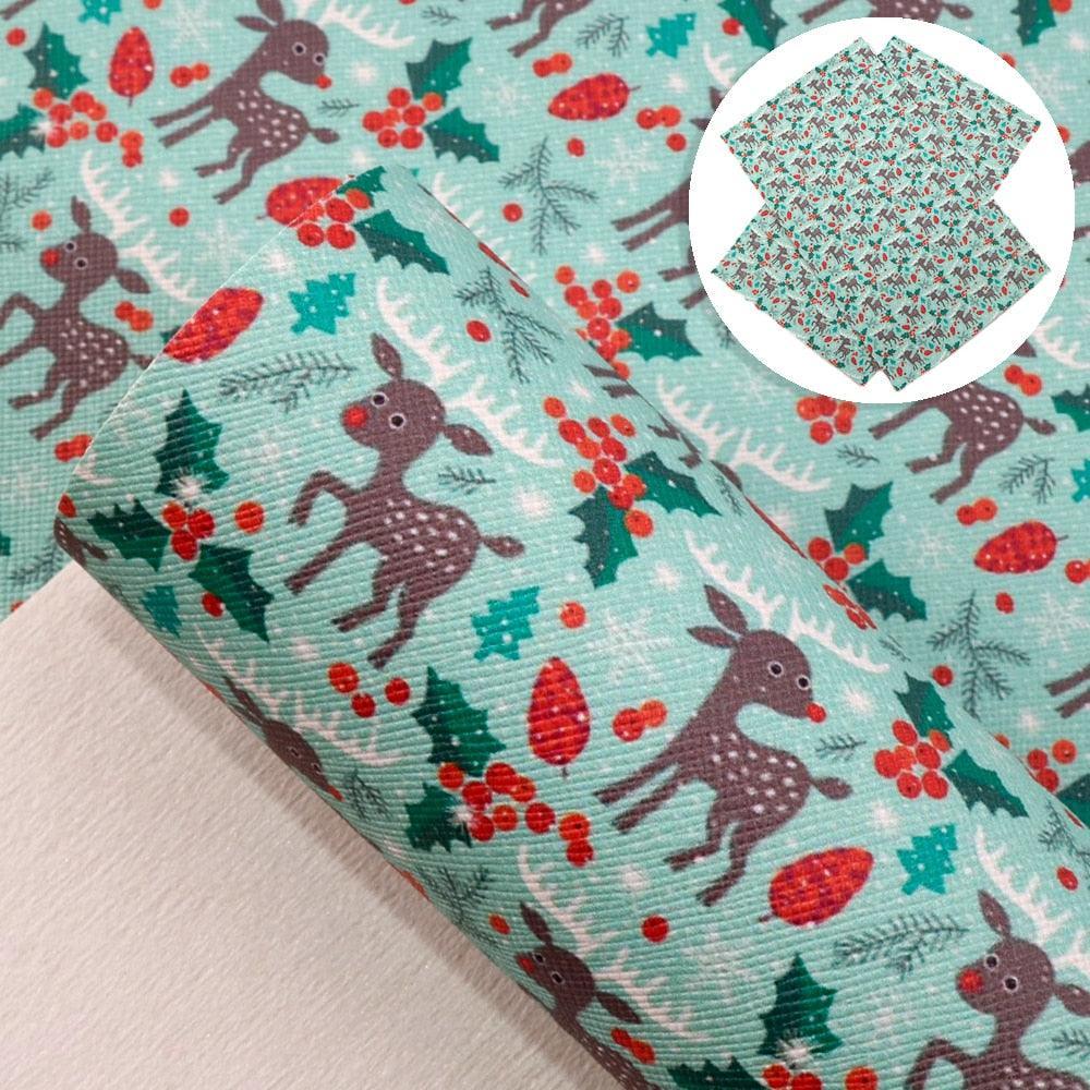 Lisslune | Festive Leather Craft Kit: DIY Earrings and Bows Set