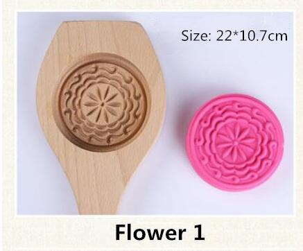 Lisslune | 3D Wooden Baking Decorative Molds