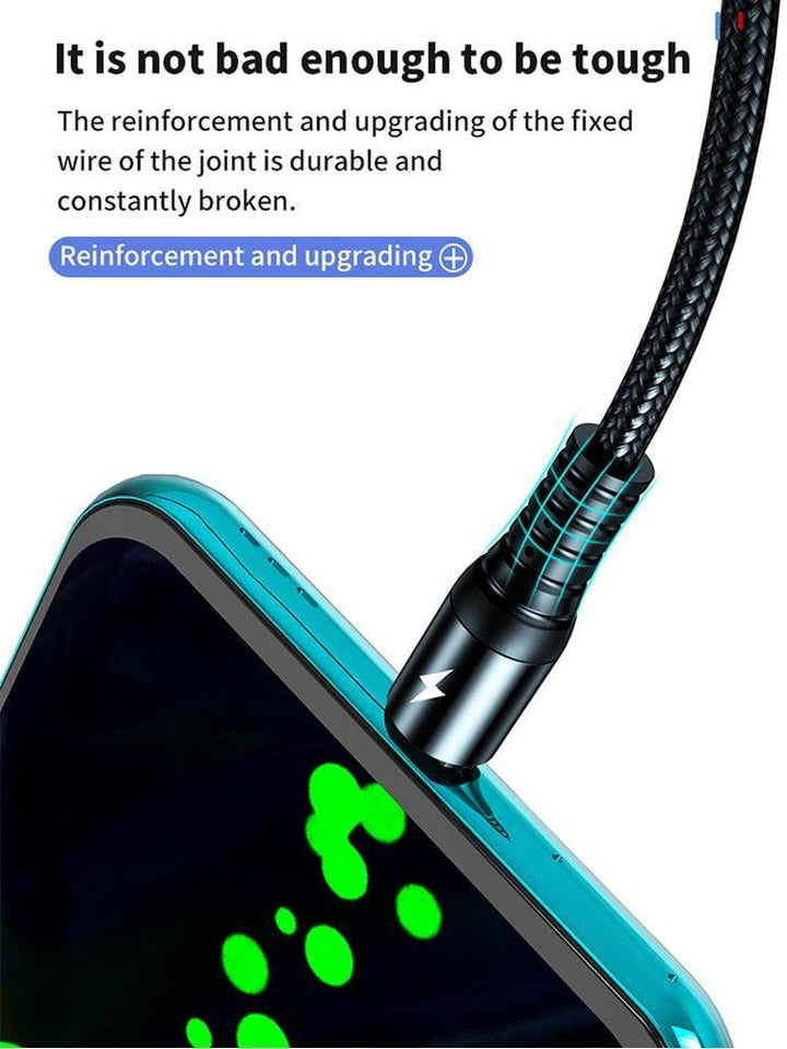Lisslune | All-in-one Fast Charging Cable for Huawei, iPhone, and Samsung - The Ultimate Solution for Power